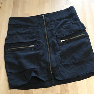 Guess Silk Mini Skirt with Pockets